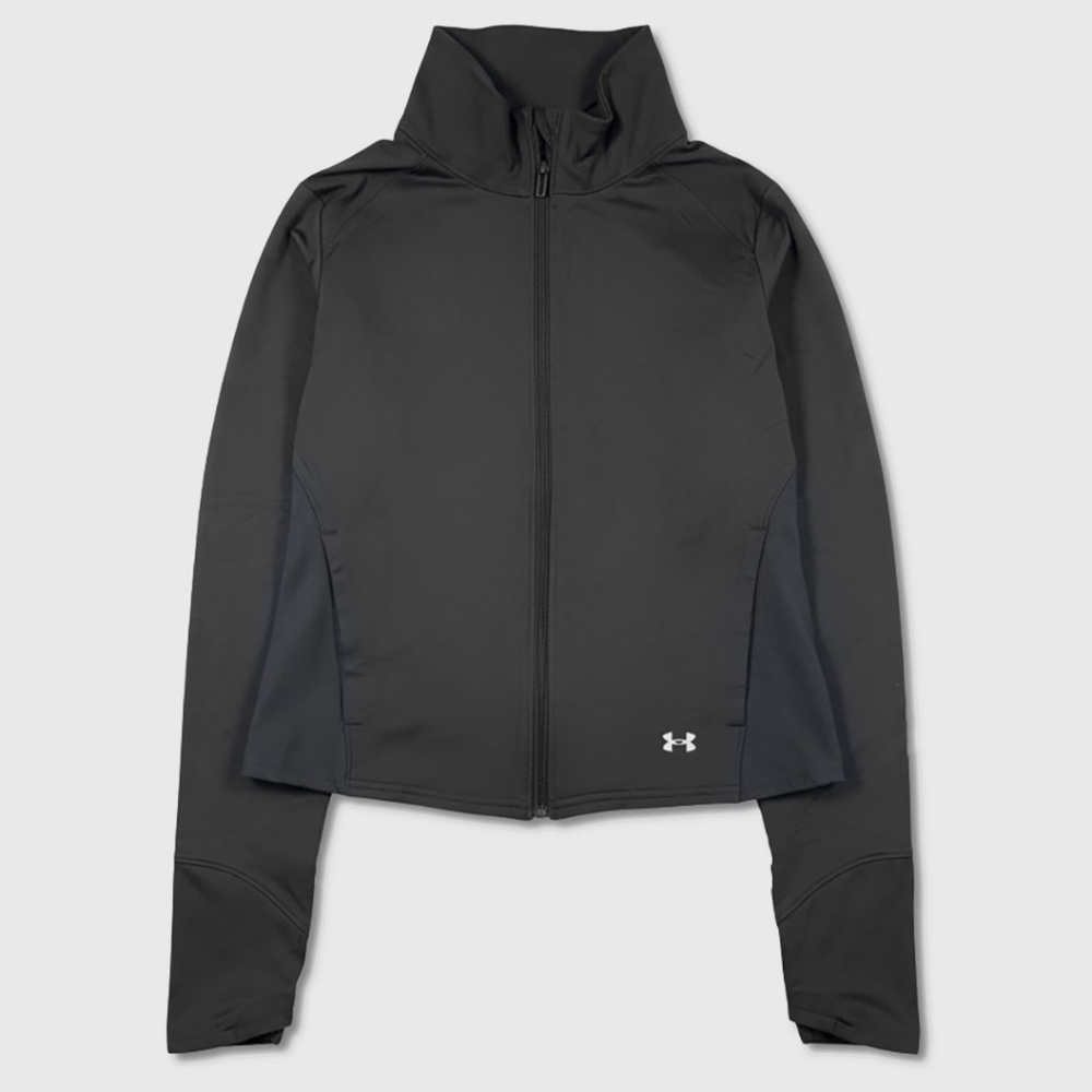Under Armour Meridian Full Zip Hoodie - NWT Womens Large Black -‎ #48644-E5